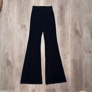 Nordstrom Black Highwasited Flared Leggings